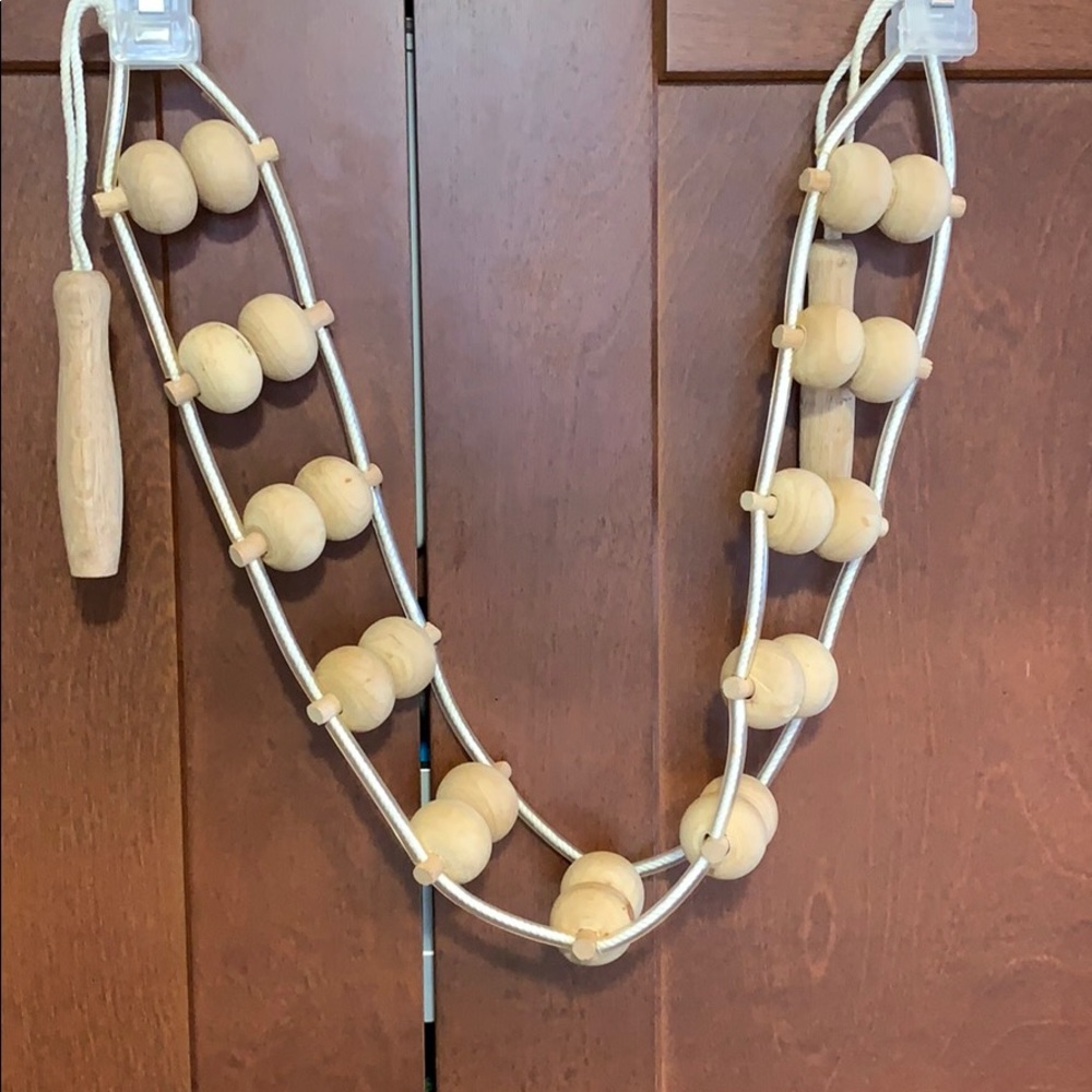 SALE!! Wooden massager roller belt.